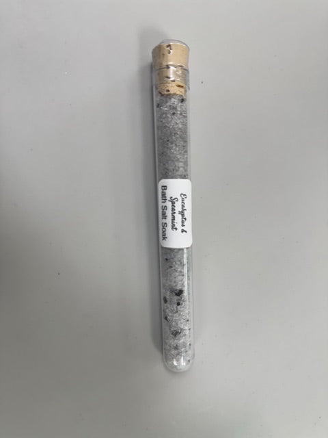 Bath Salt Test Tube Favors