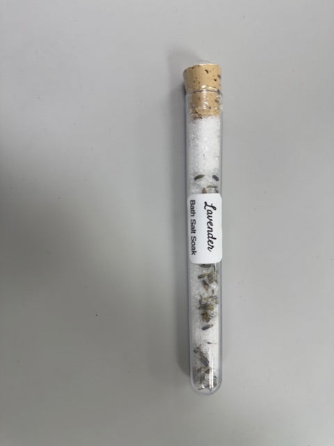 Bath Salt Test Tube Favors
