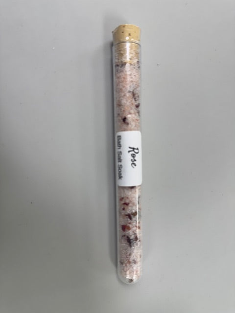 Bath Salt Test Tube Favors