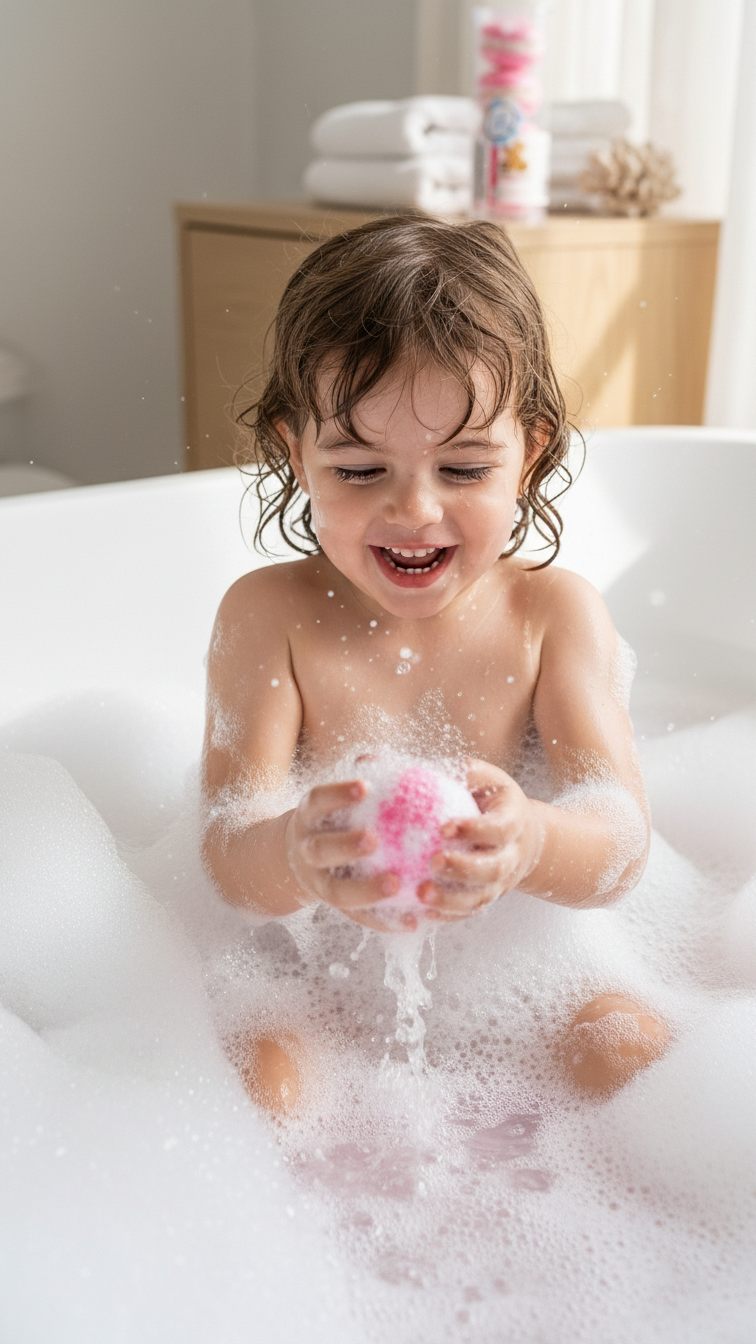 Bath Cookies - Bunny Tracks Pink & White