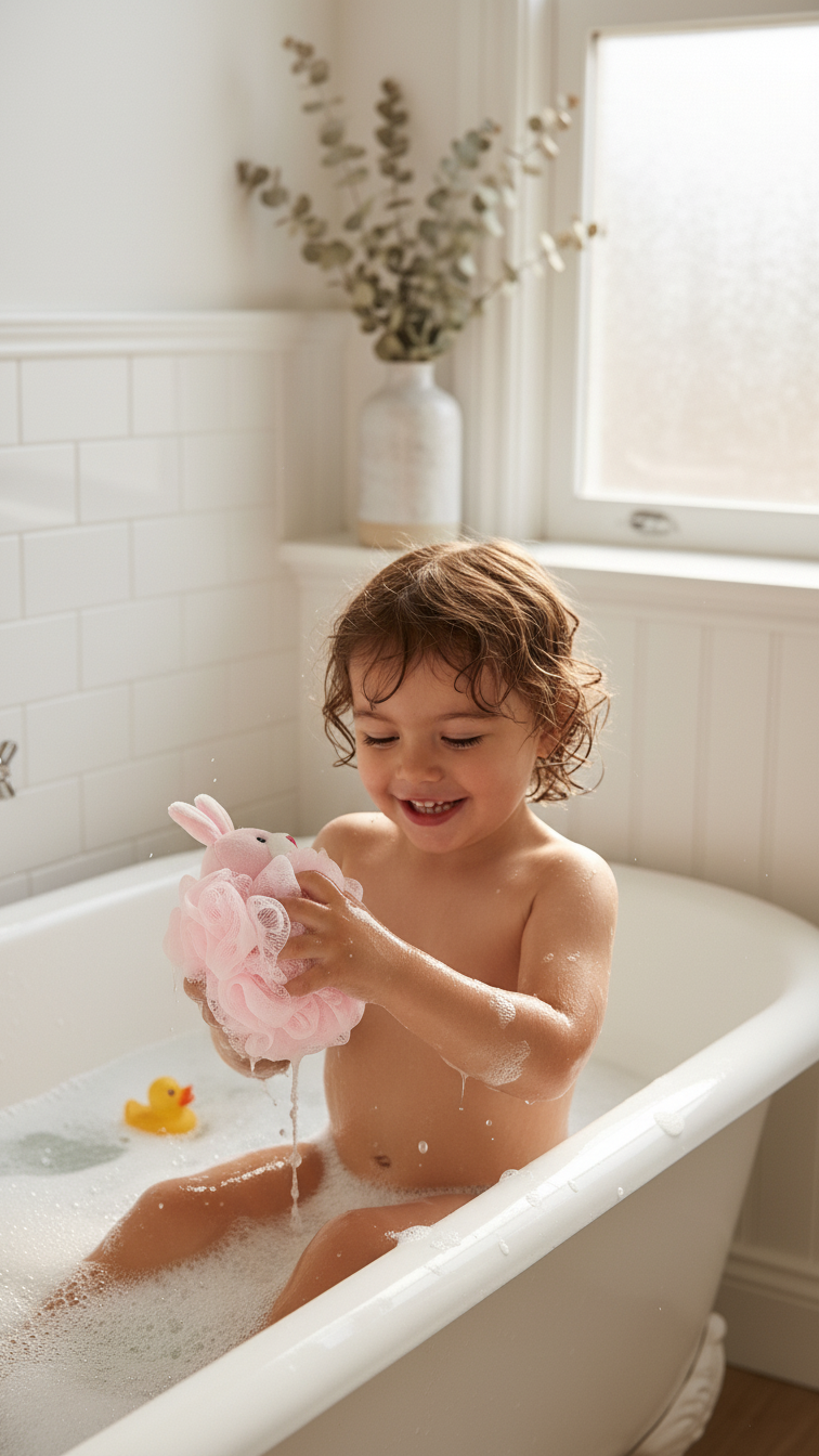 Animal Shaped Loofah Bath Ball