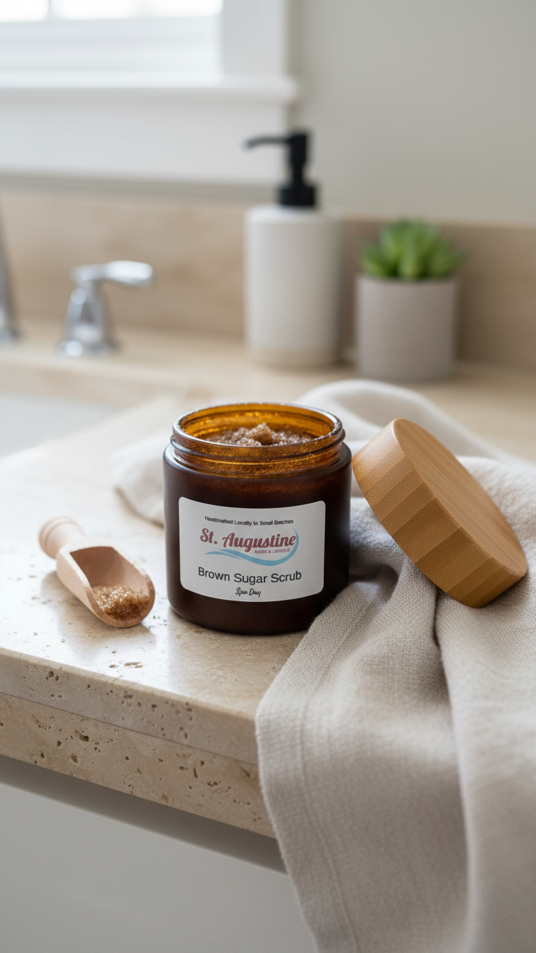 Natural Brown Sugar Scrub | Hand Crafted Small Batch