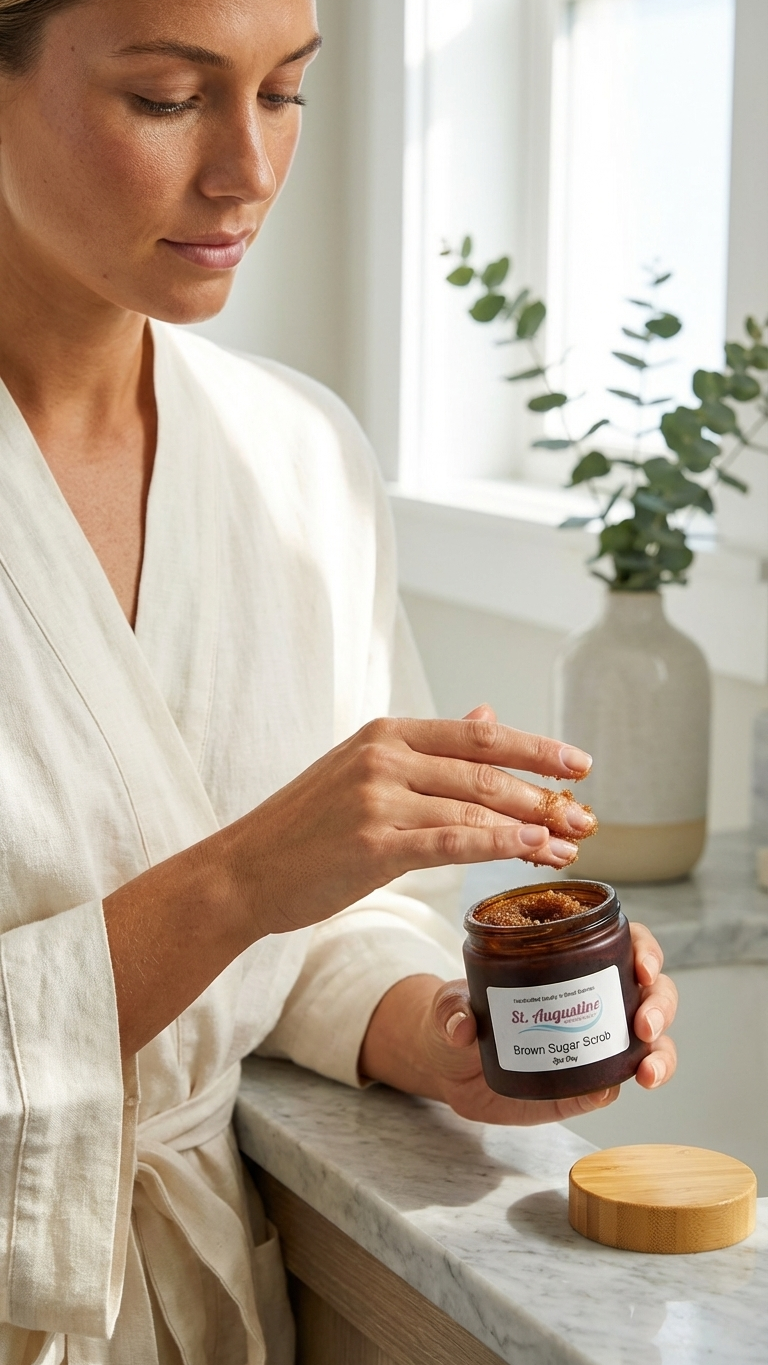 Natural Brown Sugar Scrub | Hand Crafted Small Batch