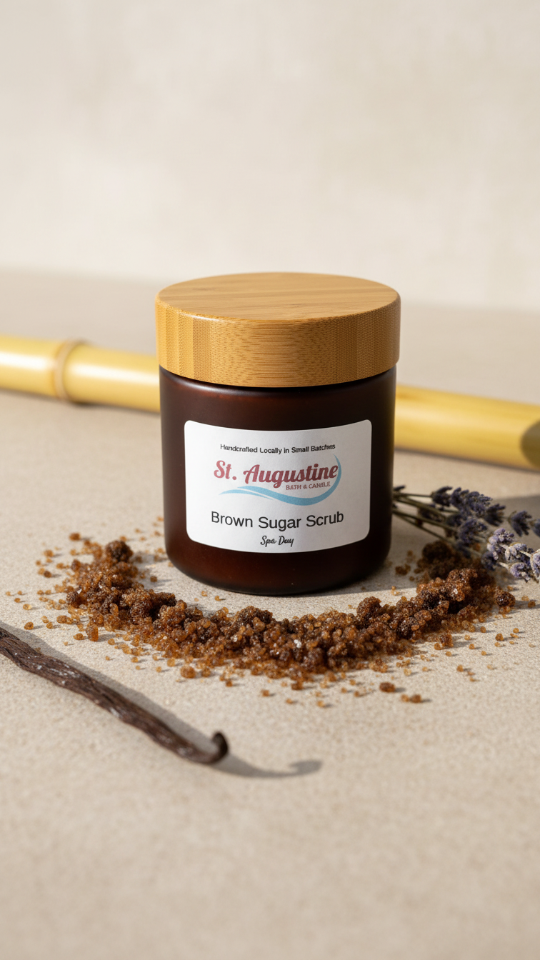 Natural Brown Sugar Scrub | Hand Crafted Small Batch
