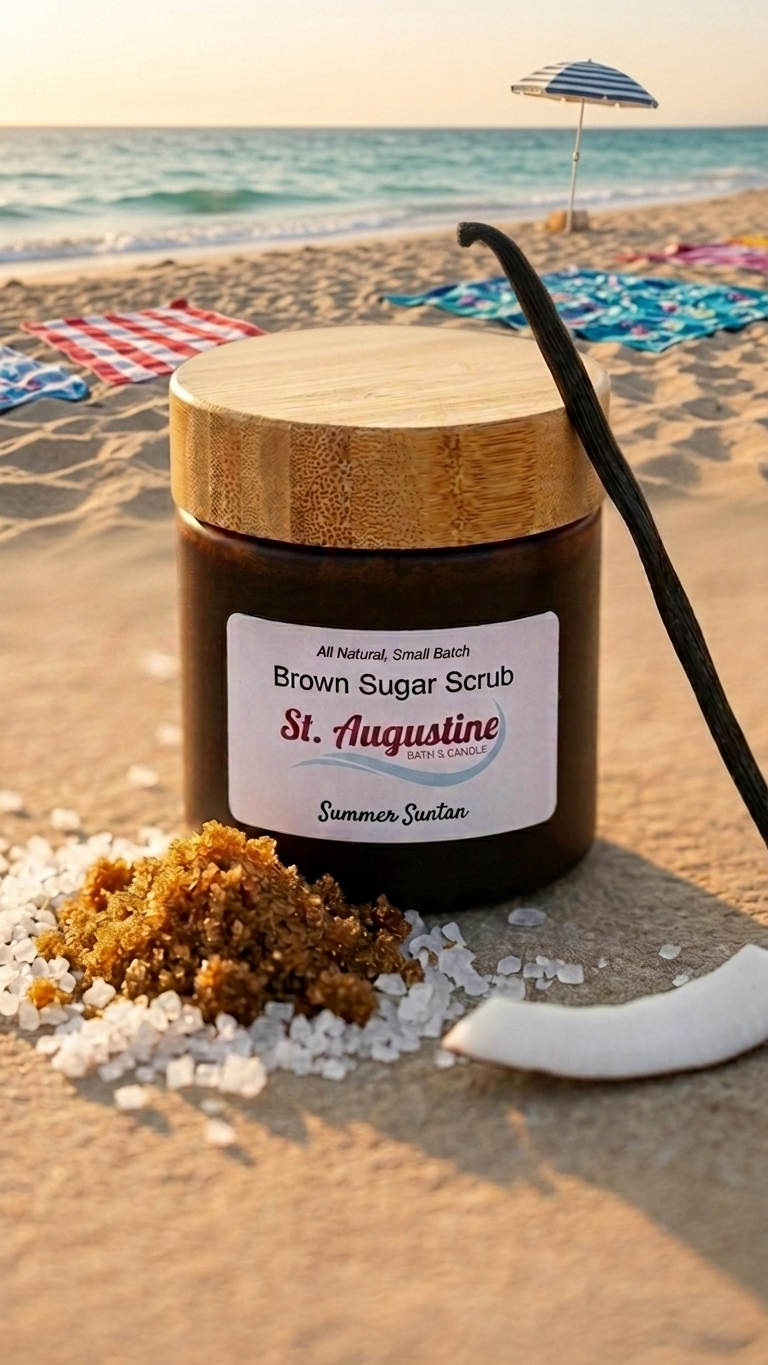 Natural Brown Sugar Scrub | Hand Crafted Small Batch