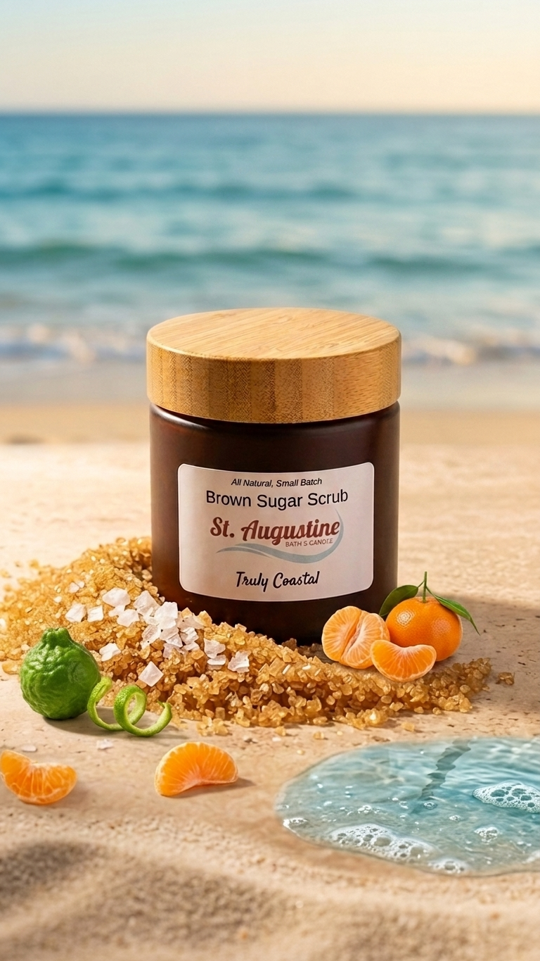 Natural Brown Sugar Scrub | Hand Crafted Small Batch