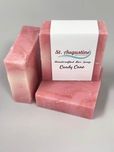 Candy Cane II Handcrafted Soap Bar [Essential Oil]