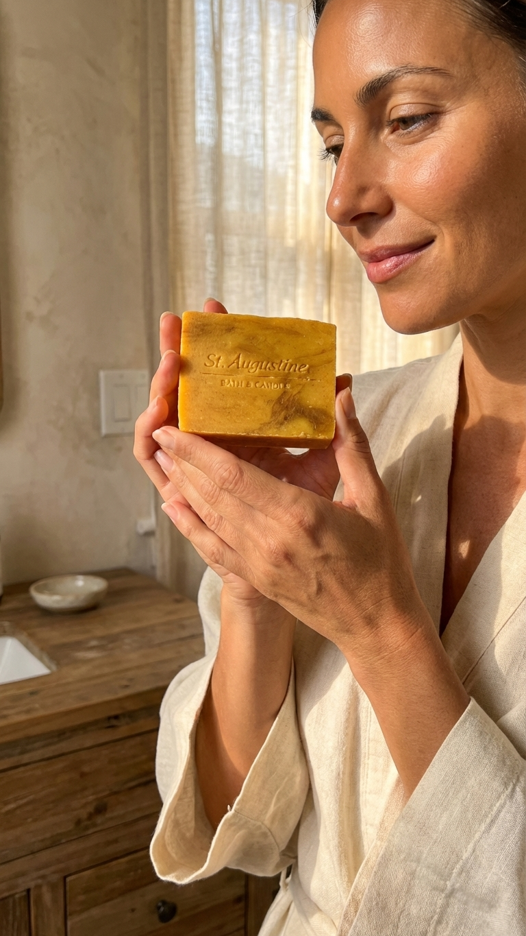 Citrus Spice Handcrafted Soap Bar [All Natural Fragrance Essential Oil Blend]
