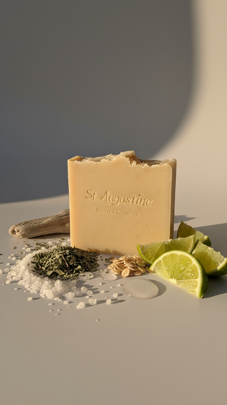 Citrus Surge [Eucalyptus Lime] Body, Beard & Hair Soap Bar