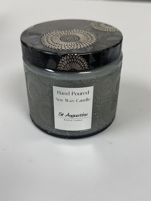 Classic Lux Large Embossed Soy Wax Candle