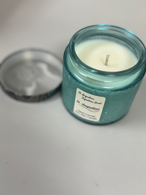 Classic Lux Large Embossed Soy Wax Candle