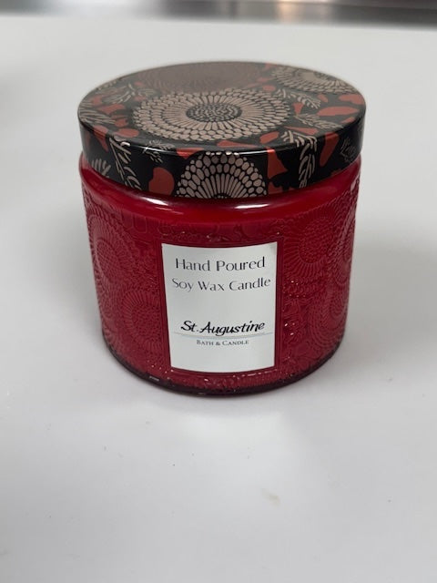 Classic Lux Large Embossed Soy Wax Candle