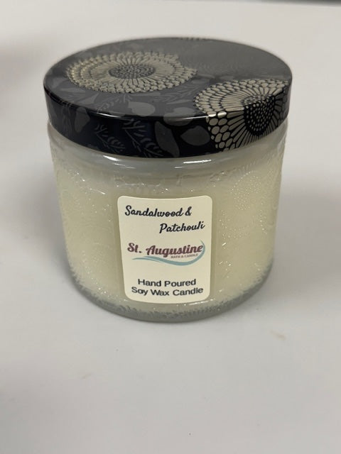 Classic Lux Large Embossed Soy Wax Candle