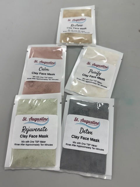 Clay Face Mask - Single Use