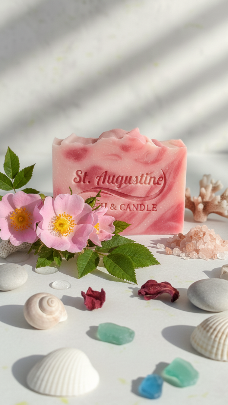 Coastal Blush Handcrafted Soap Bar [All Natural Fragrance]