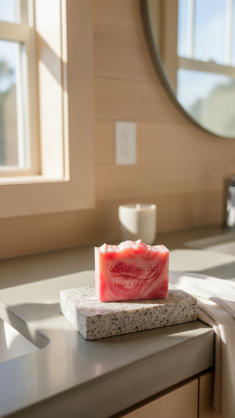 Coastal Blush Handcrafted Soap Bar [All Natural Fragrance]