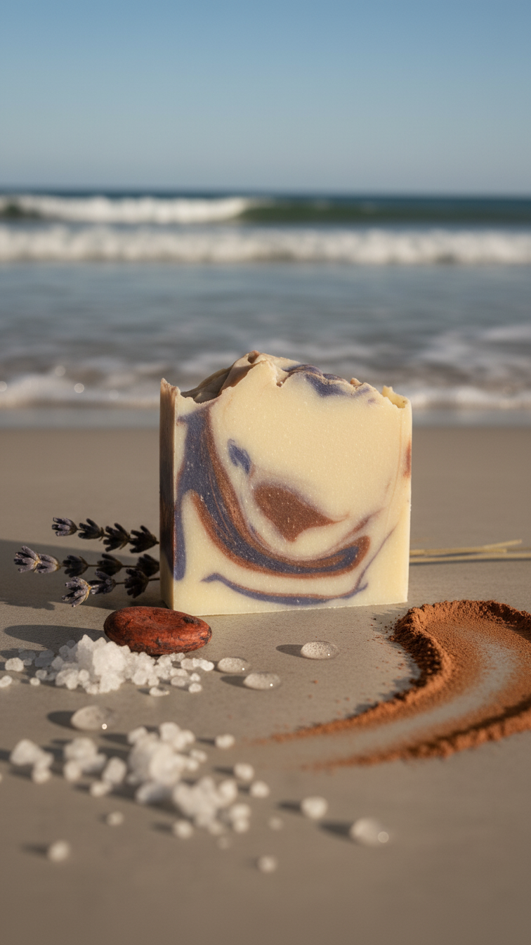 Coconut Wave Handcrafted Soap Bar [All Natural Fragrance]