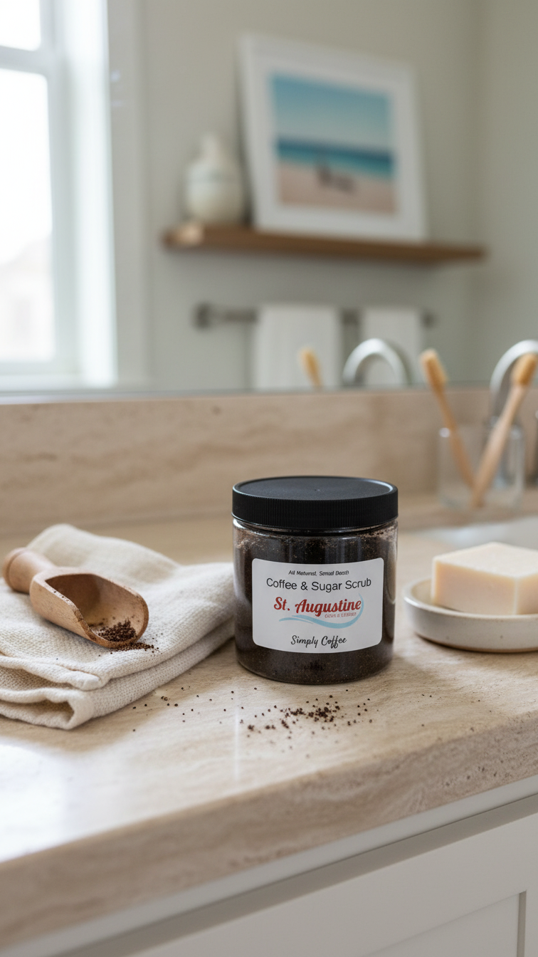 Coffee & Organic Sugar Scrub | Natural Exfoliation
