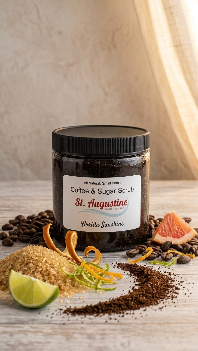 Coffee & Organic Sugar Scrub | Natural Exfoliation
