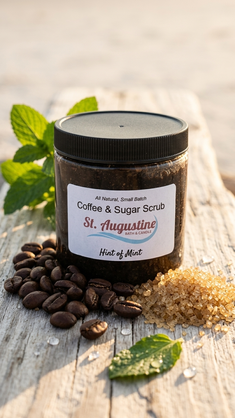 Coffee & Organic Sugar Scrub | Natural Exfoliation