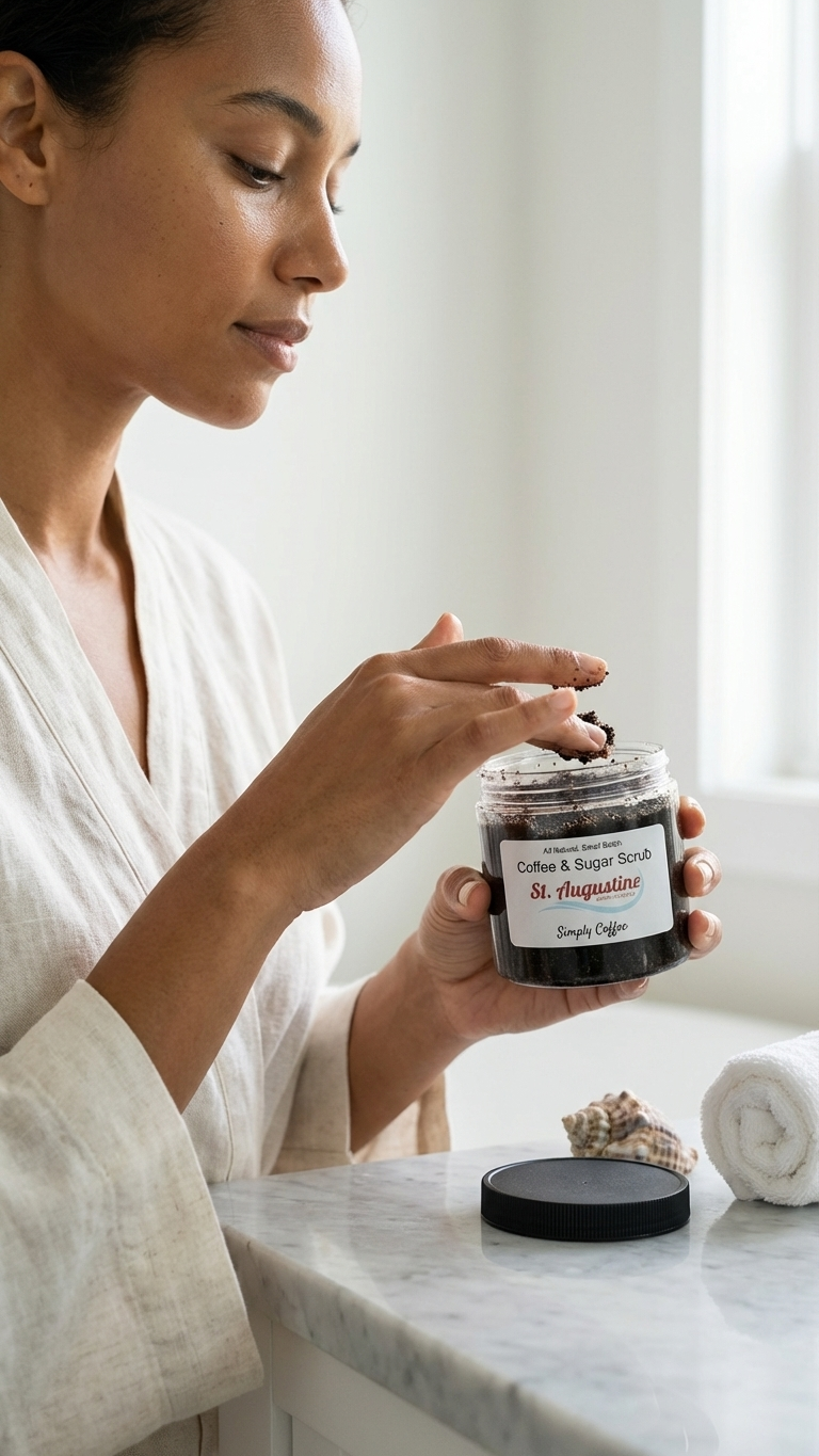 Coffee & Organic Sugar Scrub | Natural Exfoliation