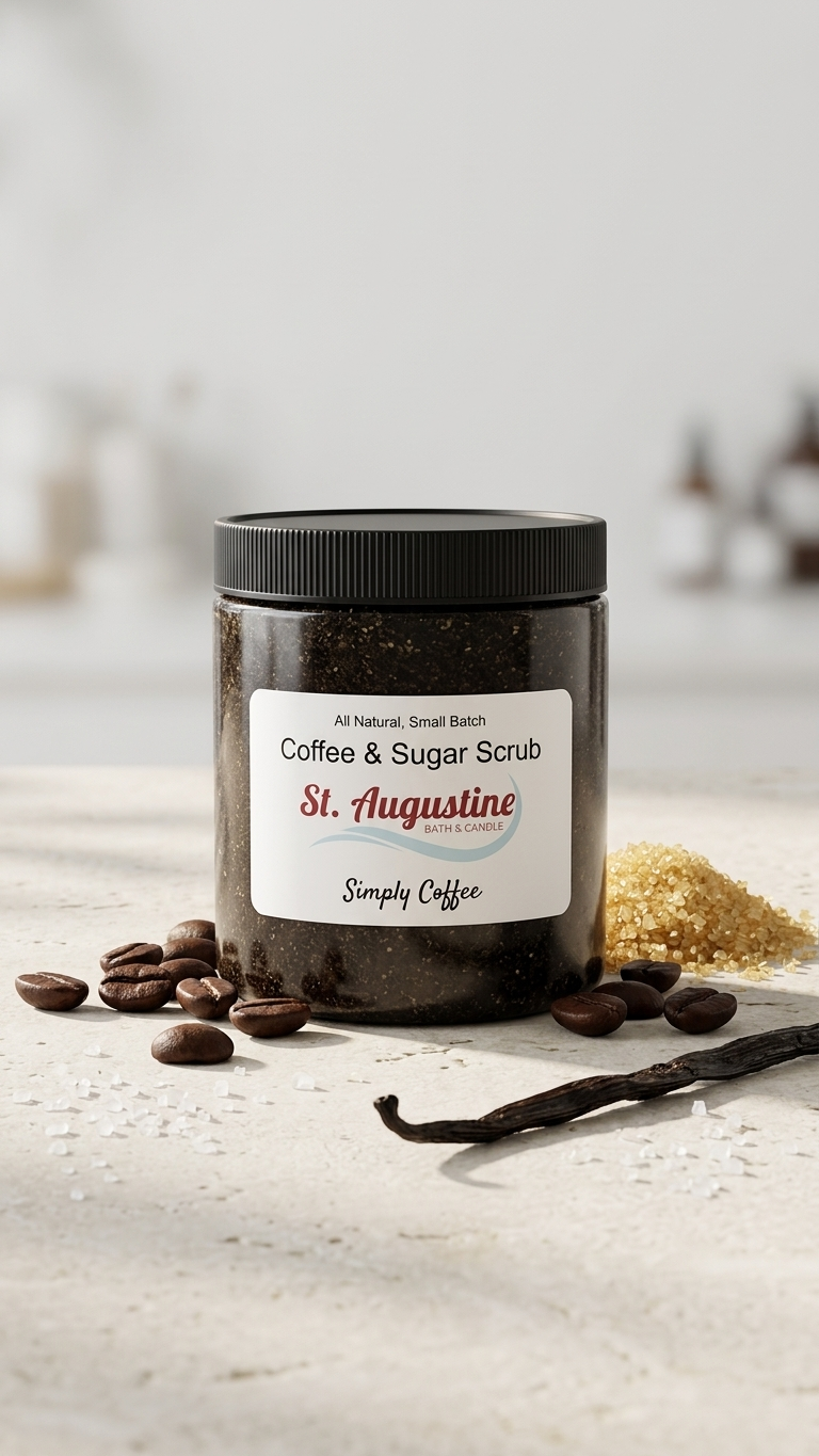 Coffee & Organic Sugar Scrub | Natural Exfoliation
