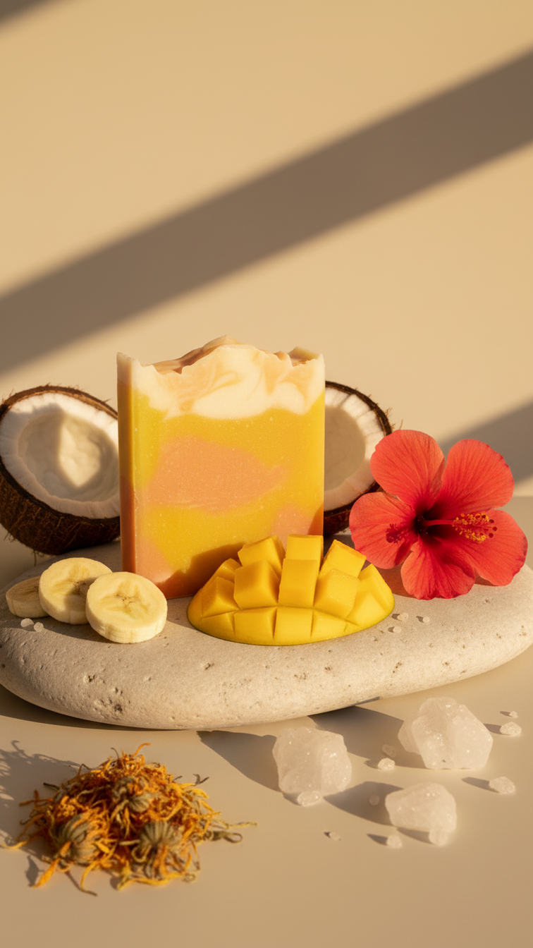 Crazy Caribe Handcrafted Soap Bar [All Natural Fragrance]