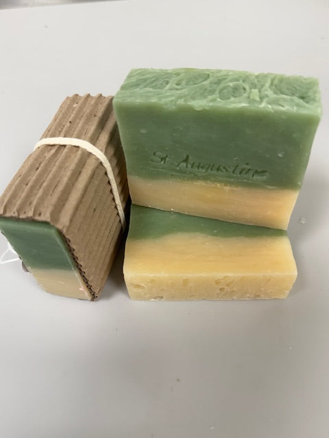 Crisp Melon Handcrafted Soap Bar [All Natural Fragrance]