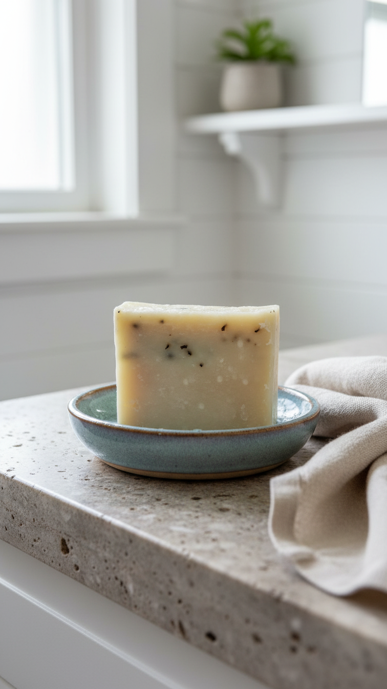 Soothing Eucalyptus & Tea Tree II Essential Oil Soap Bar | Handcrafted & Small Batch