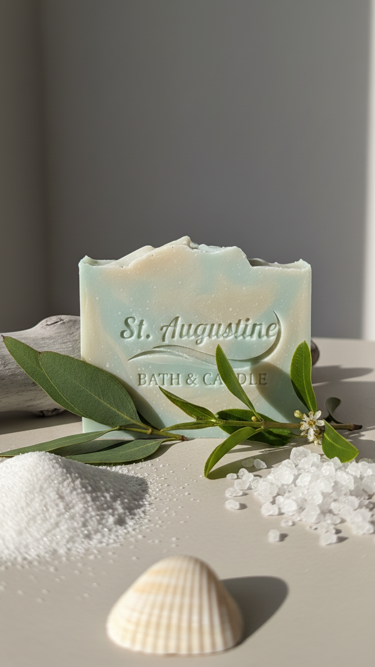 Eucalyptus Tea Tree Handcrafted Soap Bar [Essential Oil Blend]