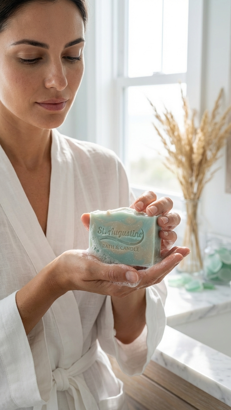 Eucalyptus Tea Tree Handcrafted Soap Bar [Essential Oil Blend]