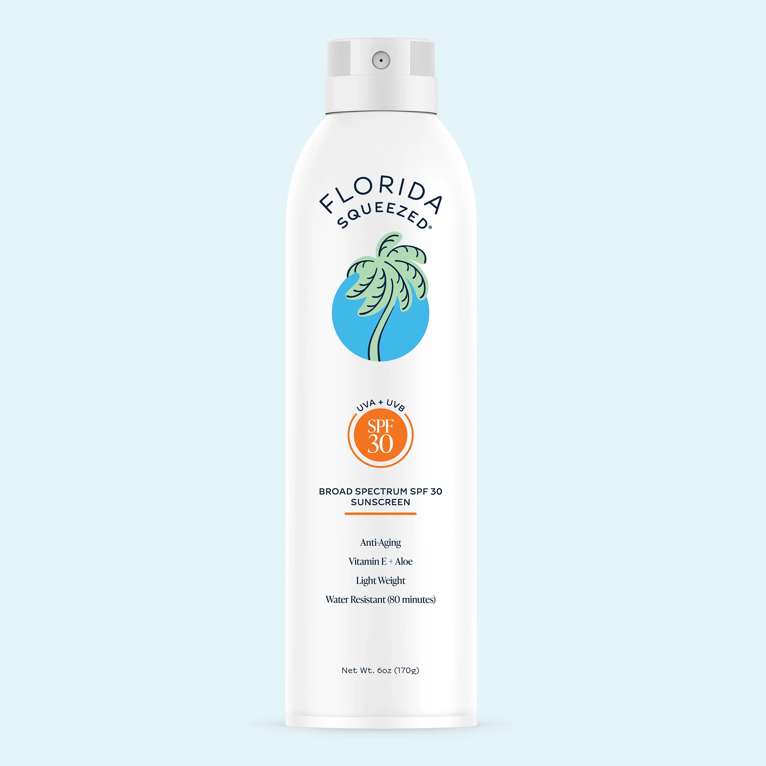 Florida Squeezed SPF 30 Sunscreen - Non-Aerosol Spray
