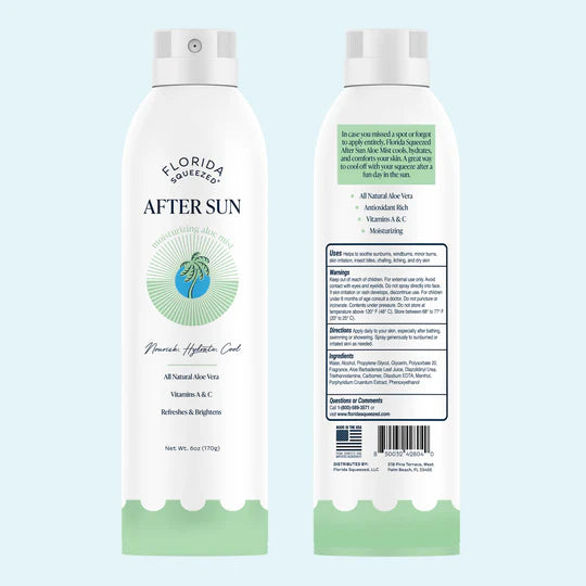 Florida Squeezed After Sun Aloe Mist