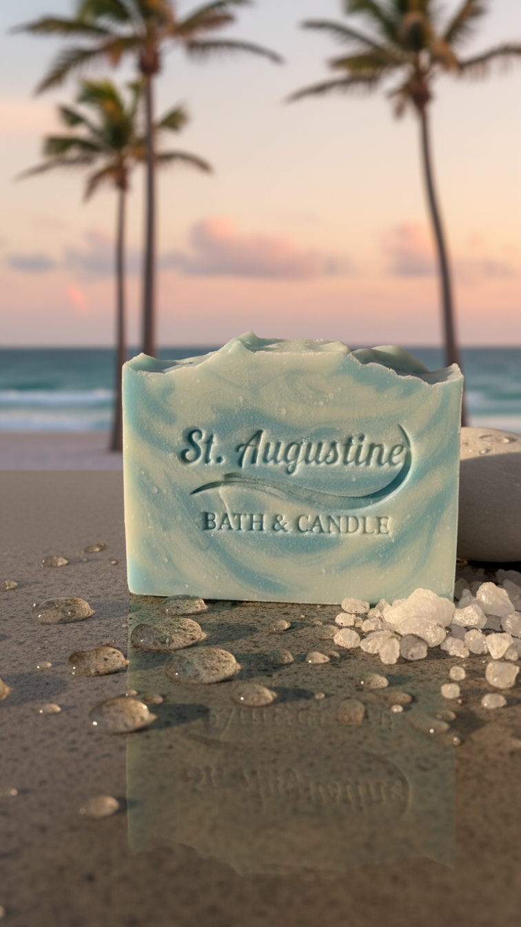 Fresh Florida Rain Handcrafted Soap Bar [All Natural Fragrance]