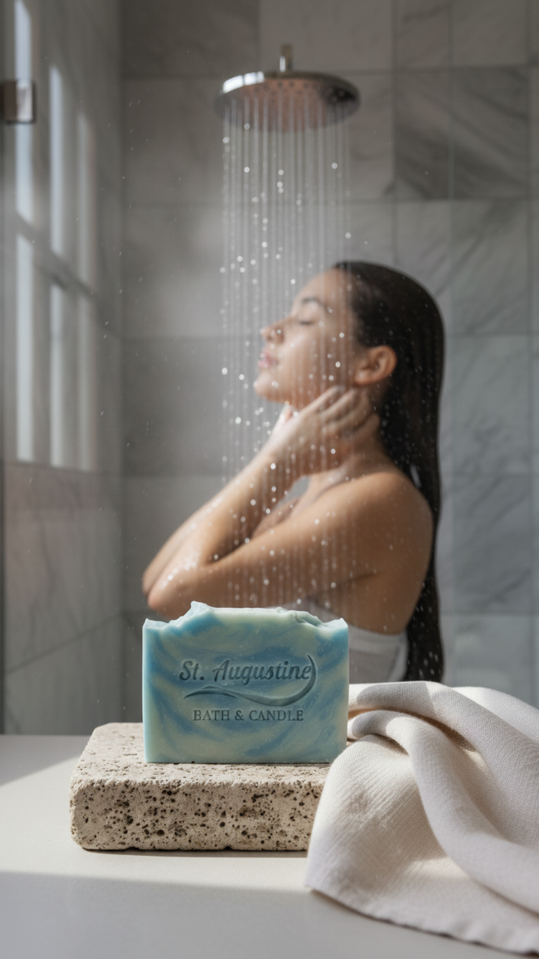 Fresh Florida Rain Handcrafted Soap Bar [All Natural Fragrance]