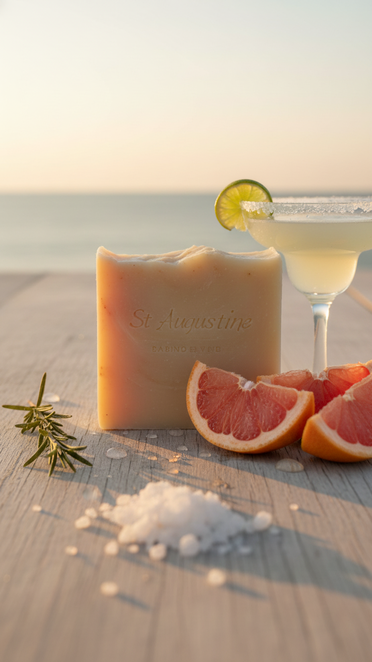 Grapefruit Margarita Handcrafted Soap Bar [All Natural Fragrance]