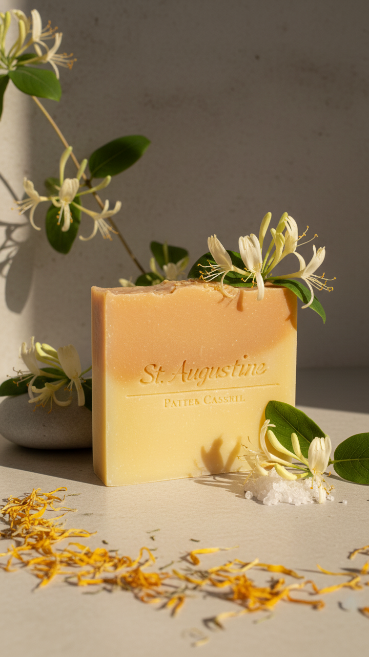 Honeysuckle Handcrafted Soap Bar [All Natural Fragrance]