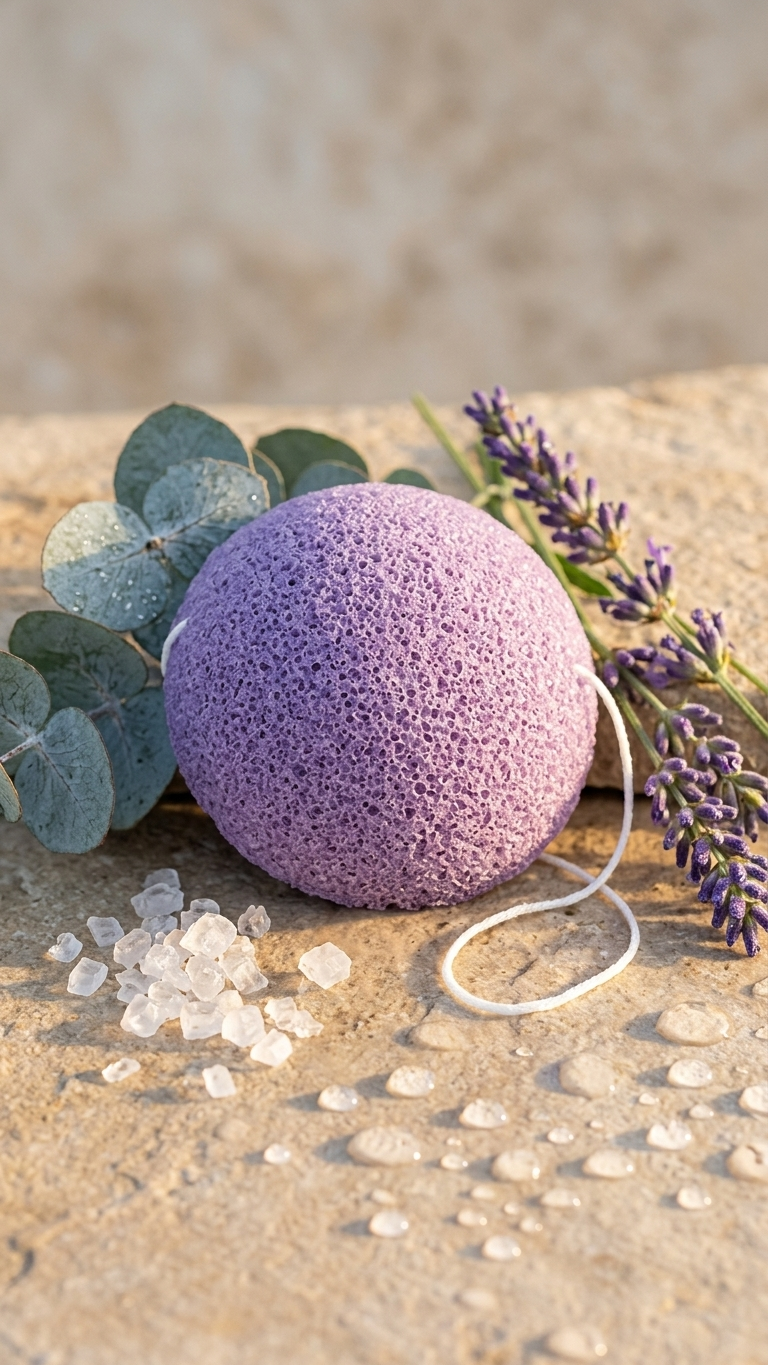 Natural Konjac Facial Cleansing Sponge