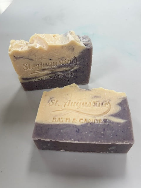 French Lavender Handcrafted Soap Bar [Handcrafted Essential Oil Soap Bar]