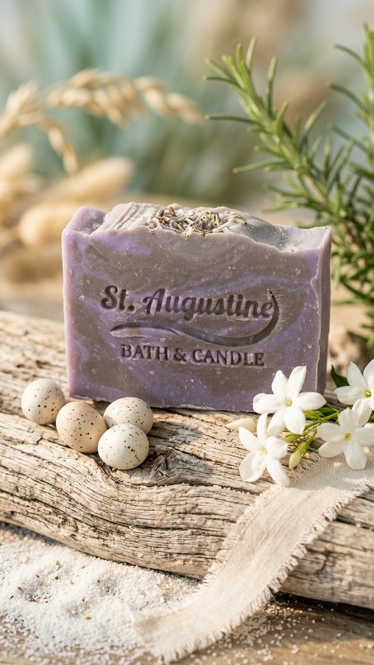 Lavender & Cedarwood Handcrafted Soap Bar [Essential Oil Blend]