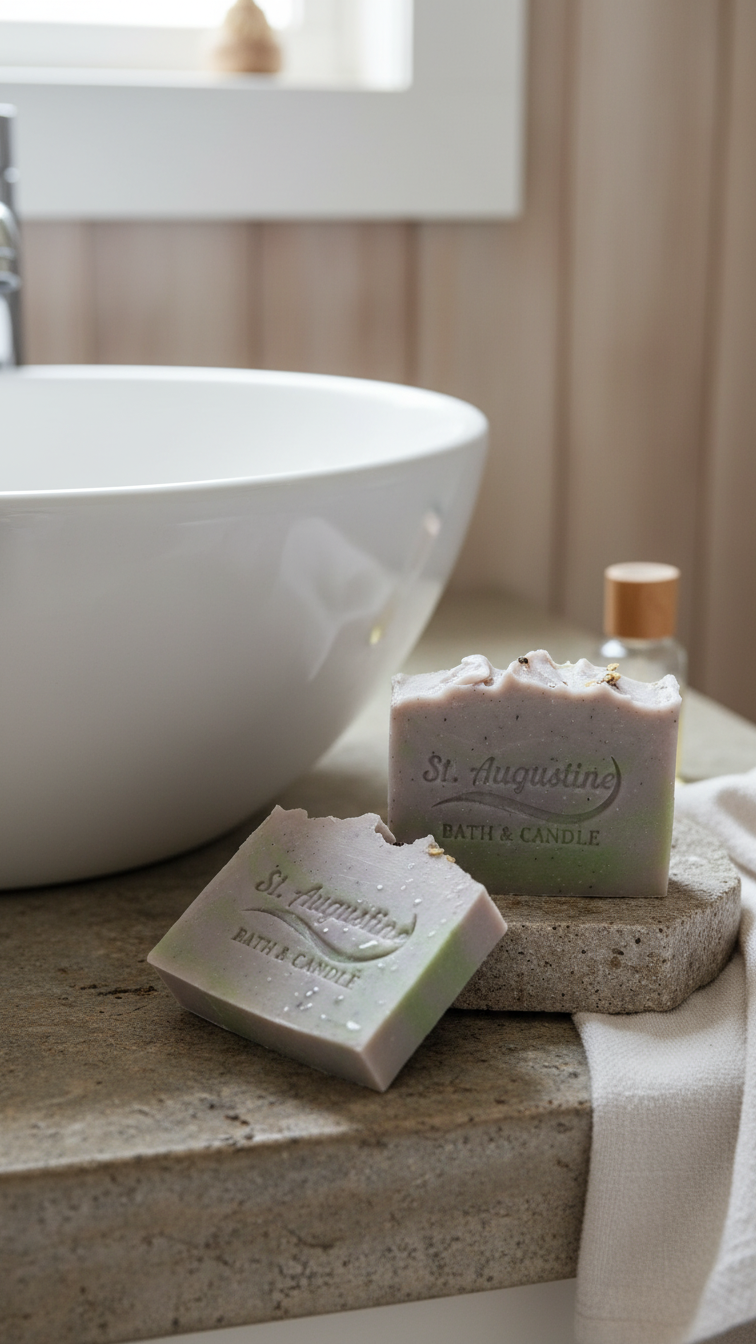 Lavender Mint Handcrafted Soap Bar [Essential Oil Blend]