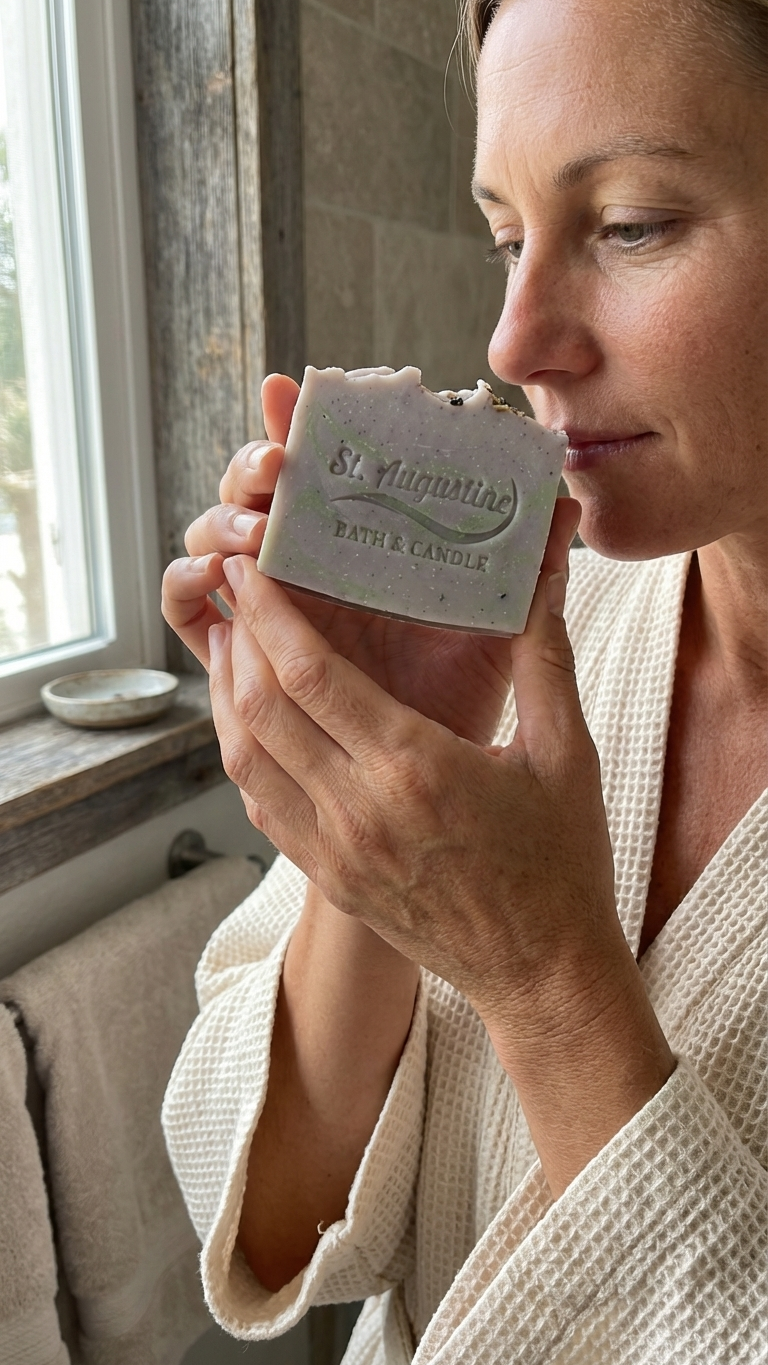 Lavender Mint Handcrafted Soap Bar [Essential Oil Blend]