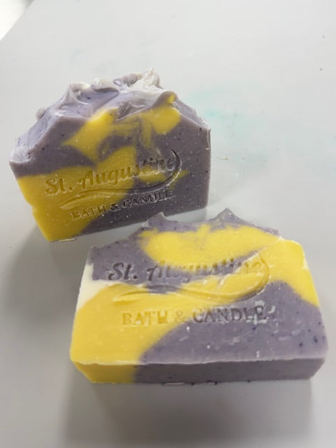 Lavender & Lemongrass Handcrafted Soap Bar [Essential Oil Blend]