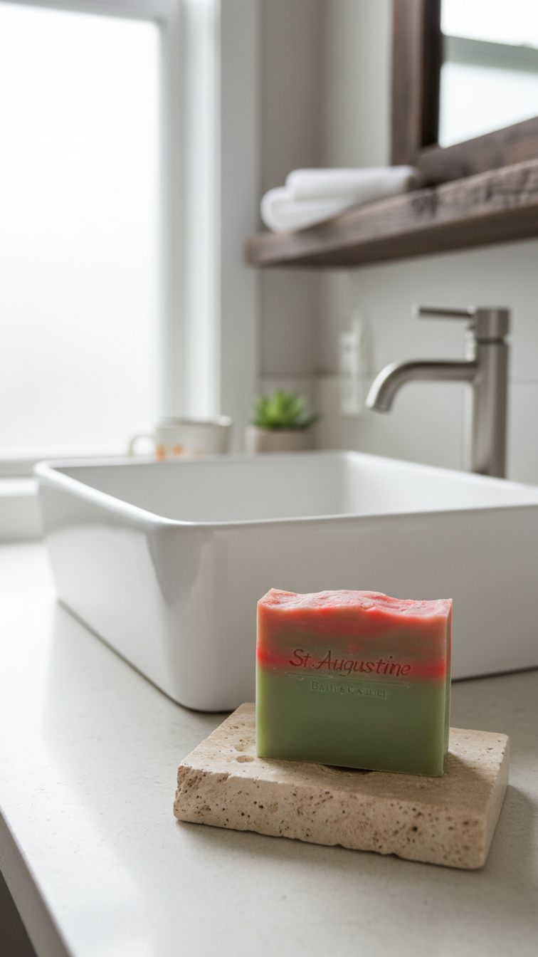 Lilies and Berries Handcrafted Soap Bar [All Natural Fragrance]