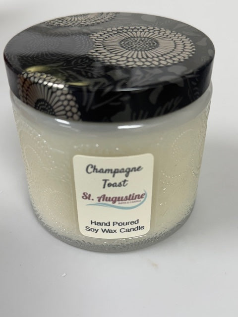 Classic Lux Large Embossed Soy Wax Candle