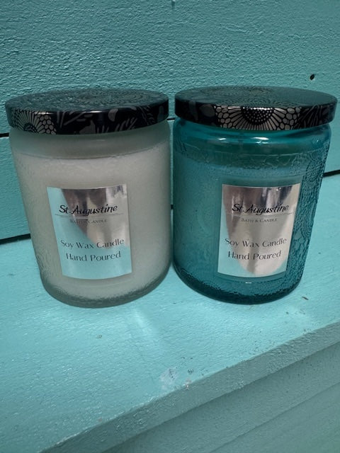 Classic Lux Medium Embossed Jar Candle