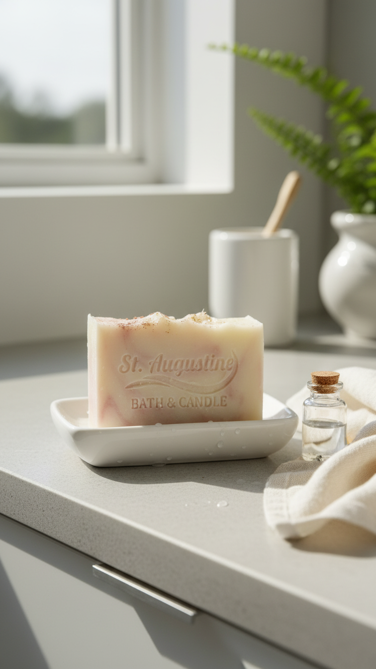 Natural Beauty Handcrafted Soap Bar [Fragrance Free]