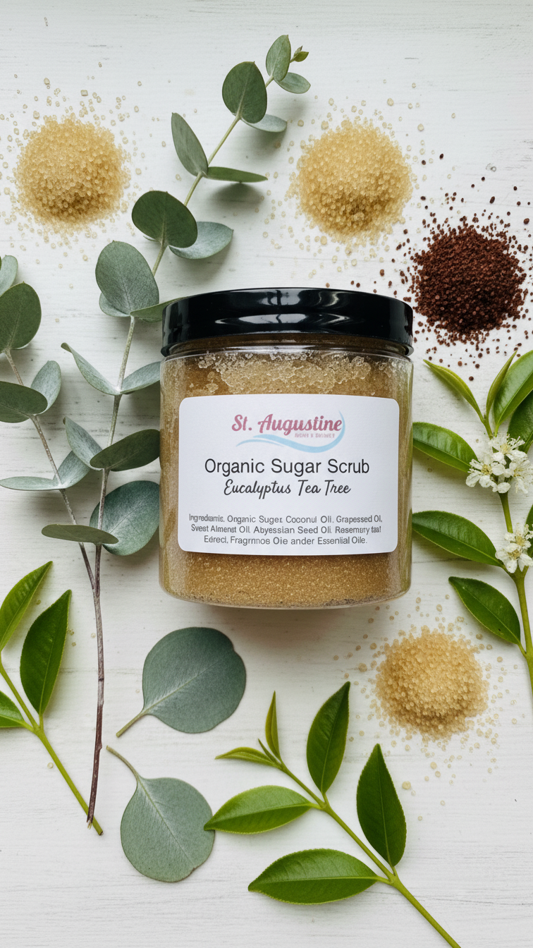 Natural Organic Sugar Scrub