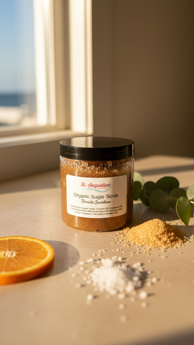 Natural Organic Sugar Scrub