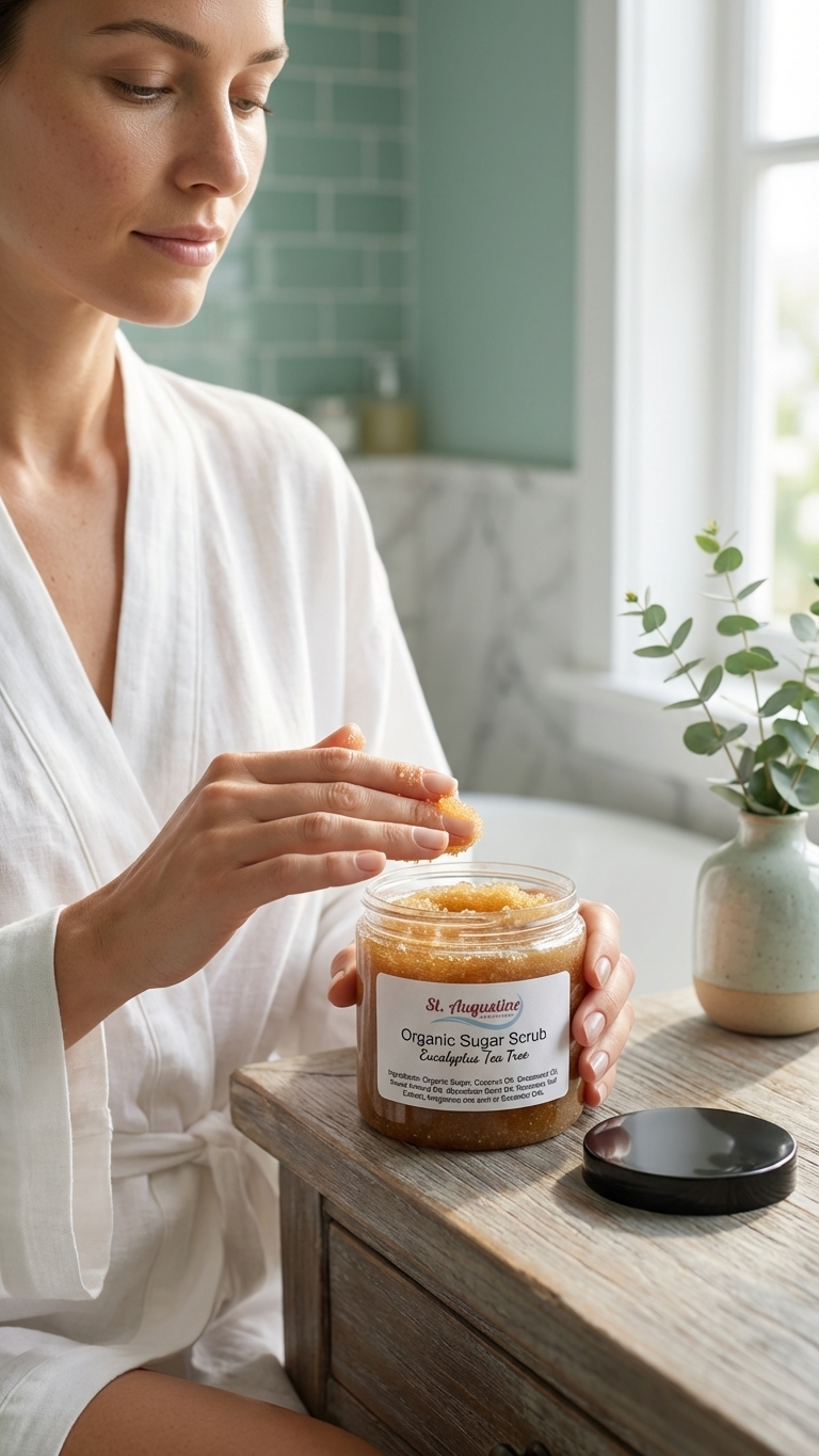 Natural Organic Sugar Scrub
